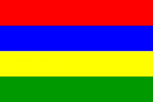 Mauricijus, Vėliava, Nacionalinis, Simbolis, Šalis, Les Quatre Bandes, Keturios Juostelės, Raudona, Mėlynas, Geltona, Žalias, Nemokama Vektorinė Grafika