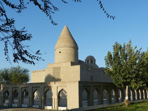 Mauzoliejus Chashma Lauren, Hiobsquelle, Bukhara, Uzbekistanas