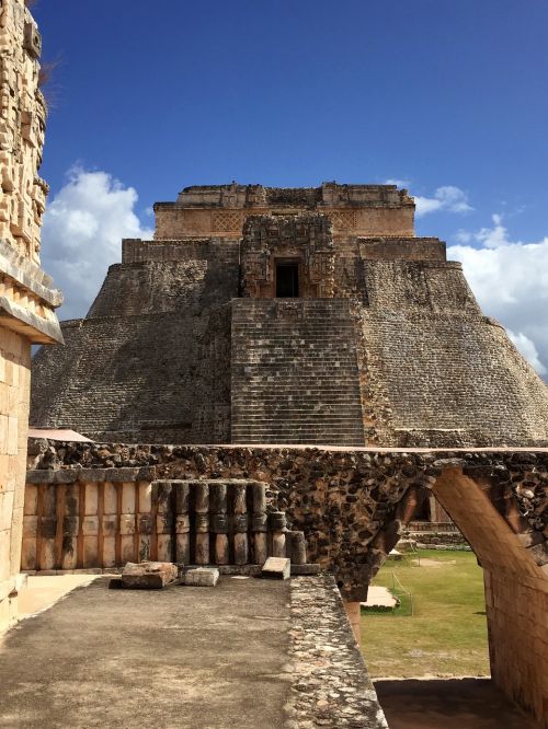 Maya, Piramidė, Uxmal, Meksika, Architektūra, Yukatanas, Kultūra, Archeologija