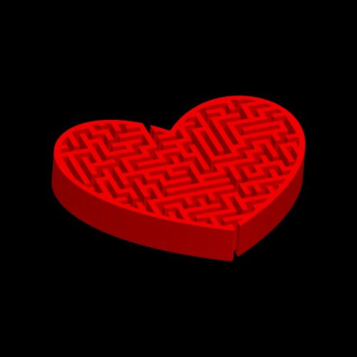 Širdis,  Labirintas,  Santykiai,  Labirintas,  Meilė,  Labirinto Širdis