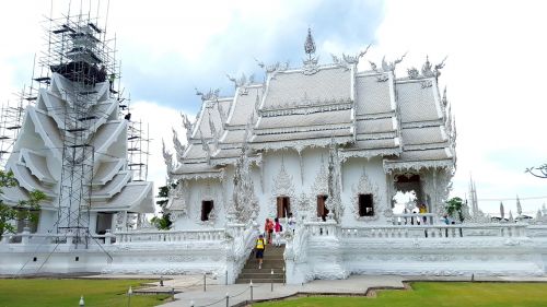 Priemonė, Chiang Rai, Wat Rong Khun, Chiang Mai Tailandas, Balta, Baltoji Šventykla, Tailandas, Chiang Rai Provincija