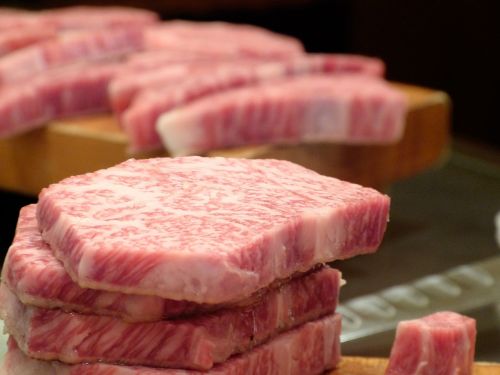 Mėsa, Jautiena, Kobe ​​jautiena, Žaliavinis, Maistas, Japanese, Japonija
