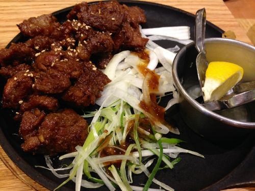 Mėsa, Korėjiečių Kalba, Sintezė, Maistas