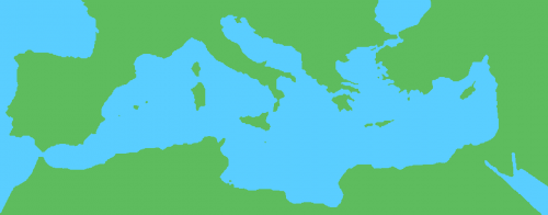 Viduržemio Jūros, Žemėlapis, Geografija, Šalis, Atlasas, Europa, Europietis