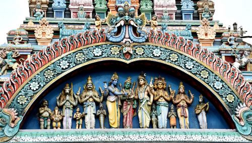 Meenakshi, Sundareswarar, Santuoka, Šventykla, Hindu, Madurajus, Senas, Paveldas, Dvasingumas, Spalvinga, Šiva, Dievybė