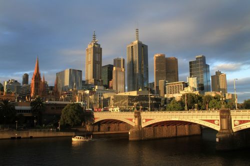 Melburnas, Australia, Miesto, Miestas, Miesto Panorama, Architektūra, Pastatas, Dangus, Melbourne Skyline, Melburno Miestas, Viktorija, Turizmas