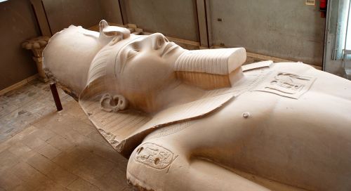 Memfis, Kairas, Egiptas, Ramses Ii, Statula, Kelionė, Muziejus