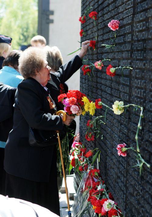 Atmintis, Pergalės Diena, Veteranas, Vienas, Šventė, Gėlės, Rusija, May 9
