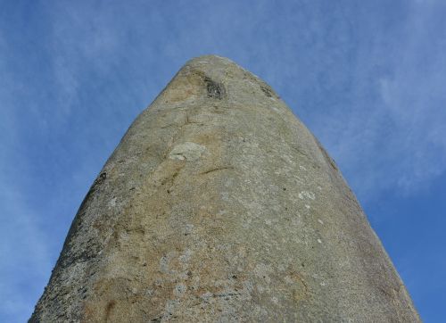 Menhiras, Žvirgždas Milžinas, Menhiras Čempiono Dolentinis Mėlynas Dangus, Gamta, Turistinis, Miestas Dol De Bretagne