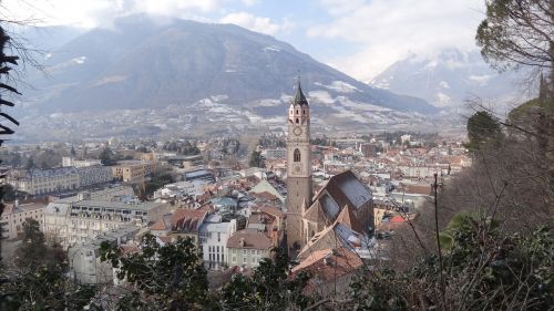 Meranas, South Tyrol, Italy, Miestas