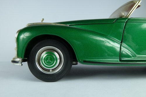 Mercedes,   300 S,   Cabrio,   1955,   300S,   Convertible,   1X18,   Model Car,   Maisto