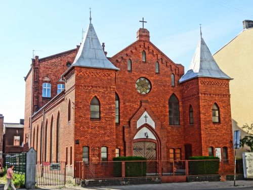 Metodistų Bažnyčia, Bydgoszcz, Religinis, Pastatas, Architektūra, Istorinis, Lenkija