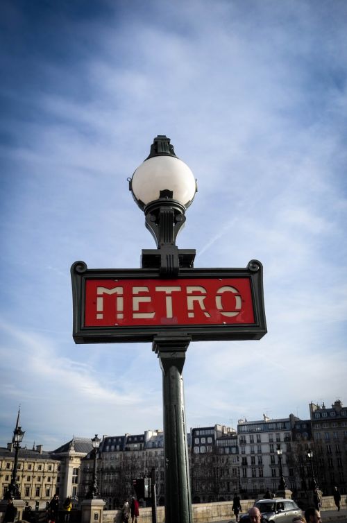 Metro, Paris, France, Metro Stotis