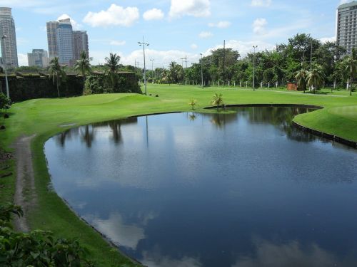 Metro Manila, Parkas, Miestas, Žolės, Ežeras