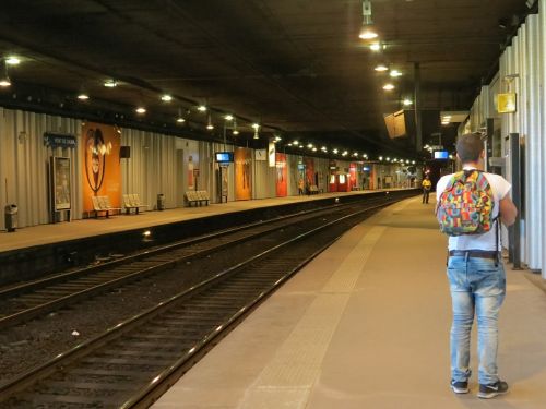 Metro Stotis, Paris, Išvykimas