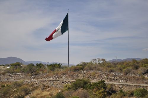 Meksikietis, Meksika, Vėliava