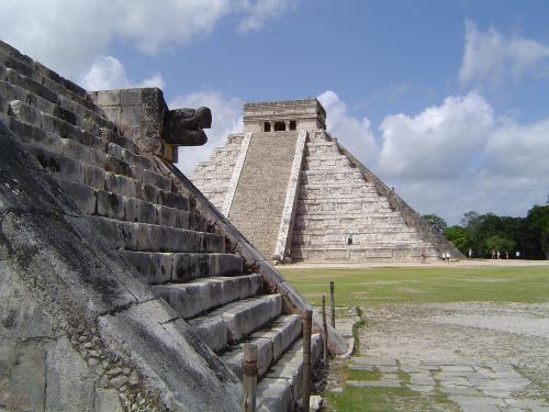 Meksika, Piramidės, Maya, Architektūra, Turizmas
