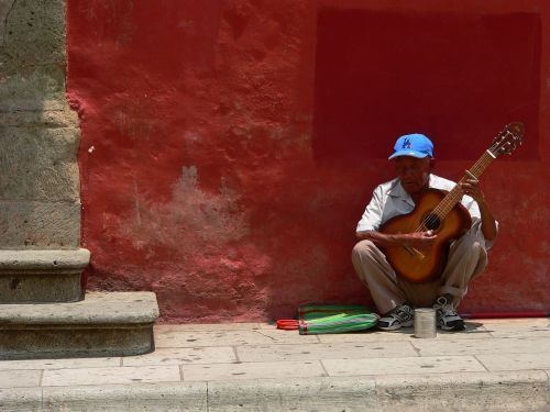 Meksika, Muzika, Meksikietis, Spalvinga, Fiesta, Instrumentas, Raudona Siena, Gitara, Muzikinis, Atostogos
