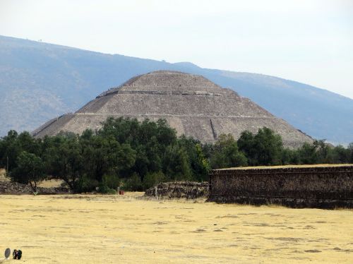 Meksika, Teotihuacanas, Saulės Piramidė, Piramidė, Miestas Dievų, Esplanade, Archeologija