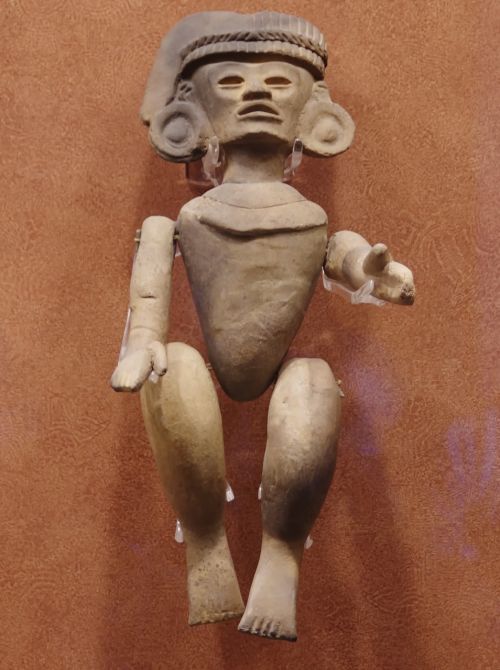 Meksika, Antropologijos Muziejus, Statula, Columbian, Menas, Mesoamerica, Lėlės, Aztec