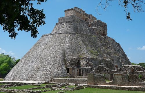 Meksika, Piramidė, Archeologija, Griuvėsiai