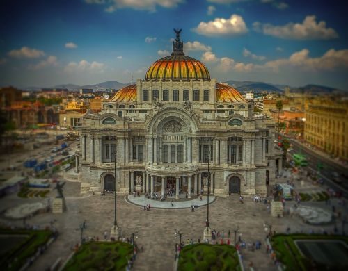 Meksika, Meksikas, Rūmai, Menas, Teatras, Architektūra, Pastatas