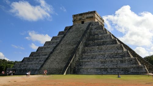 Meksika, Yukatanas, Chichen Itza, Civilizacija, Maya, Puiki Piramidė