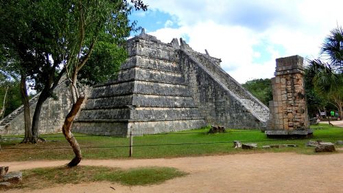 Meksika, Yukatanas, Chichen Itza, Civilizacija, Maya, Piramidė