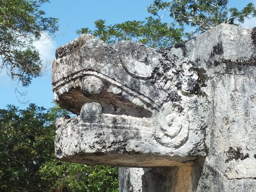 Meksika,  Skulptūra,  Statula,  Akmuo,  Apdaila,  Dekoro