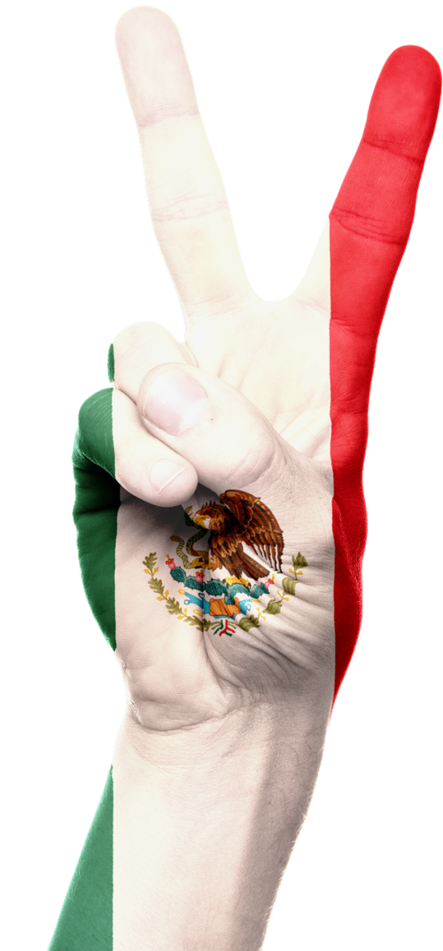 Meksika, Vėliava, Ranka, Nacionalinis, Pasididžiavimas, Taika, Pergalė, Patriotinis, Patriotizmas, Meksikietis, Pirštai
