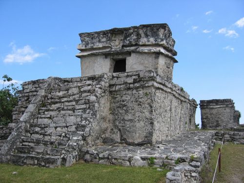 Meksika, Tulum, Senovės, Yukatanas, Orientyras, Archeologija, Griuvėsiai, Civilizacija, Pastatas, Akmuo, Turizmas, Atostogos