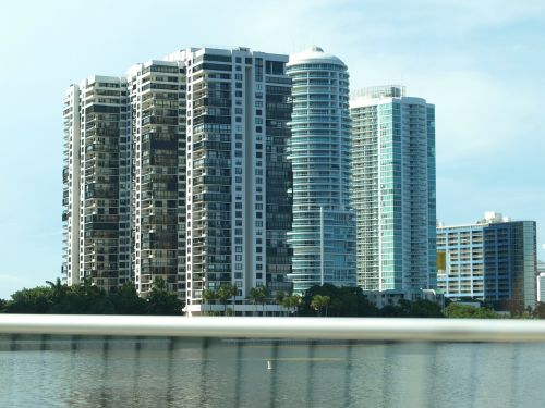 Miami, Pastatas, Panorama, Dangoraižis, Architektūra, Usa