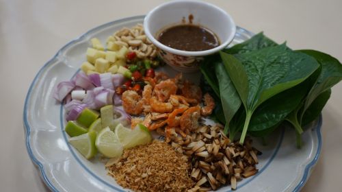 Miang Kham, Šiaurės Tailando Patiekalai, Maistas, Tailando Maistas, Maisto Produktas, Žolė, Užkandis, Tailandas