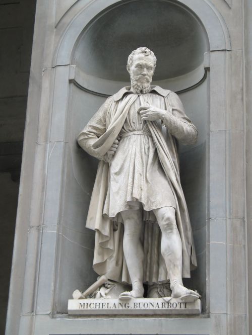 Michelangelo,  Buonarroti,  Statulas,  Michelangelo Buonarroti Statula