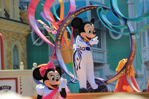 Mickey, Minnie, Disney