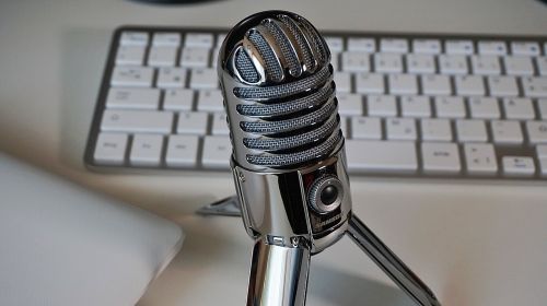 Mikrofonas, Klaviatūra, Podcast, Kondensatoriaus Mikrofonas, Namų Biure