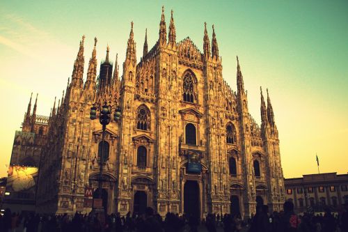 Milanas, Duomo, Paminklas, Italy, Architektūra, Centro, Lombardija