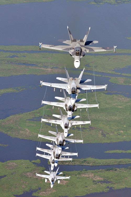 Karinio Jet Formavimas, Tikslumas, Orlaivis, Lėktuvai, Lėktuvai, Aviacija, Usa, F-18, Šikšnosparniai