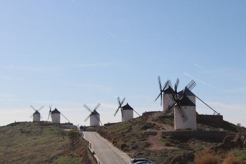 Malūnai, Consuegra, Don Quixote