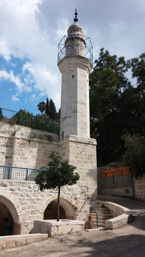 Minaretas, Antikvariniai Daiktai, Bokštas, Jeruzalė, Islamic, Izraelis, Orientyras