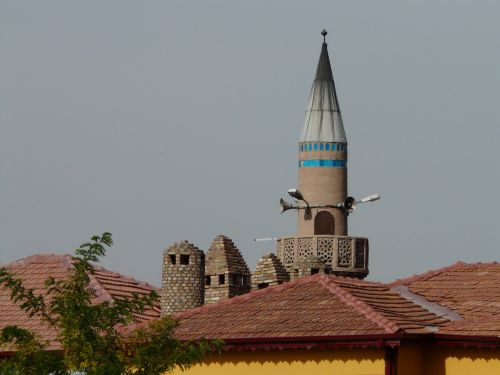 Minaretas, Mečetė, Islamas, Turkija, Bokštas, Miestas, Pastatas, Architektūra, Maldos Namai
