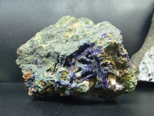 Mineralinis, Azuritas, Vario Rūda, Rokas, Geologija, Gamta, Niekados Šalis