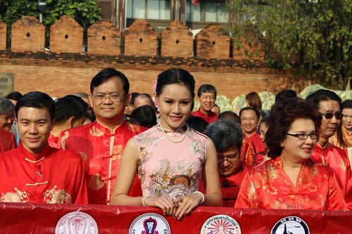 Miss Tailandas,  Gražus,  Inscenizacija,  Gėlių Festivalis,  Chiang Mai