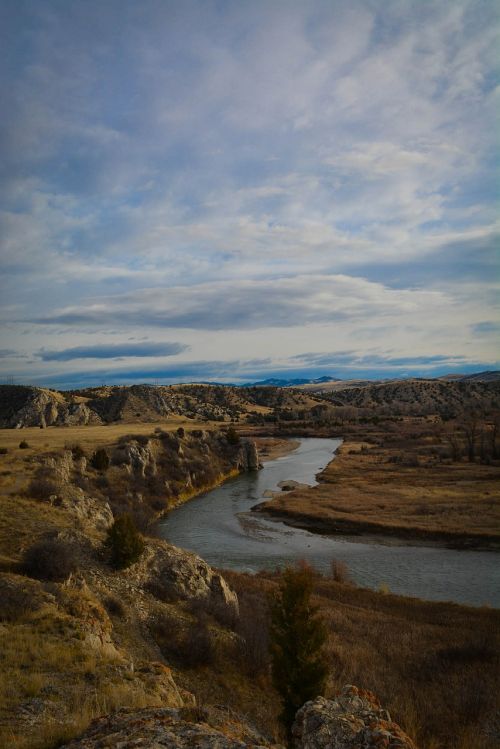 Upė Missouri, Upė, Montana, Dangus
