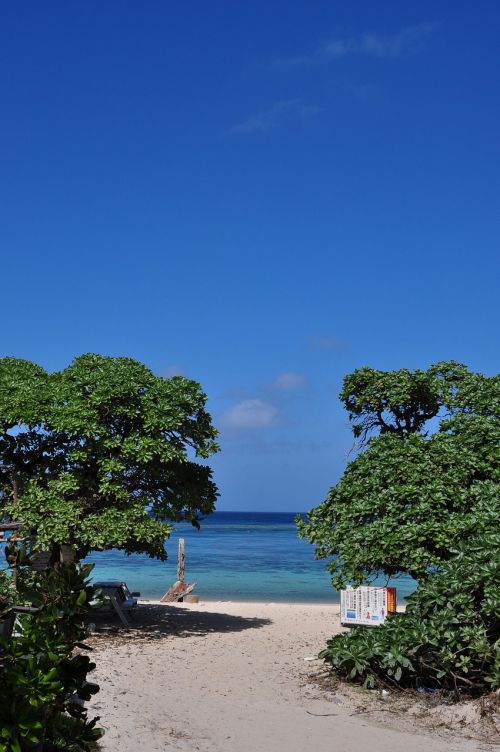 Miyako Sala, Jūra, Mėlynas