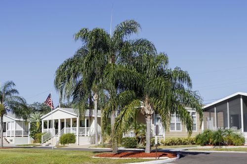 Mobilieji Namai, Bendruomenė, Delnus, Florida, Usa