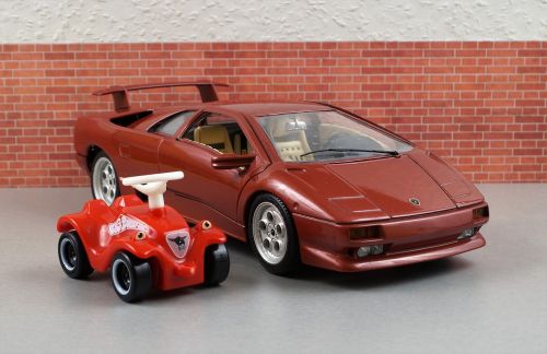 Modelis Automobilis, Lamborghini, Diablo, Bobby Automobilis, Transporto Priemonės, Modelis, Automobiliai, Žaislai, Sportinė Mašina, Automatinis, Oldtimer, Greitis, Italy, Greitai