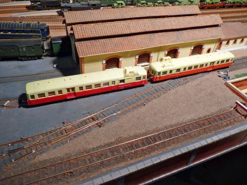 Modelio Geležinkelis, Traukinys, Lokomotyvas, Modelis, Miniatiūrinė