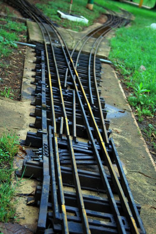 Traukinys,  Modelis,  Linijos,  Sankryža,  Modelio Geležinkelio Linijos Mazgas