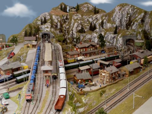 Modelio Traukinys, Trasa Tt, Highlands, Hobis, Geležinkelis, Modelio Geležinkelis, Žaislai